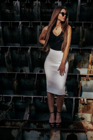 Leather Mini Skirt